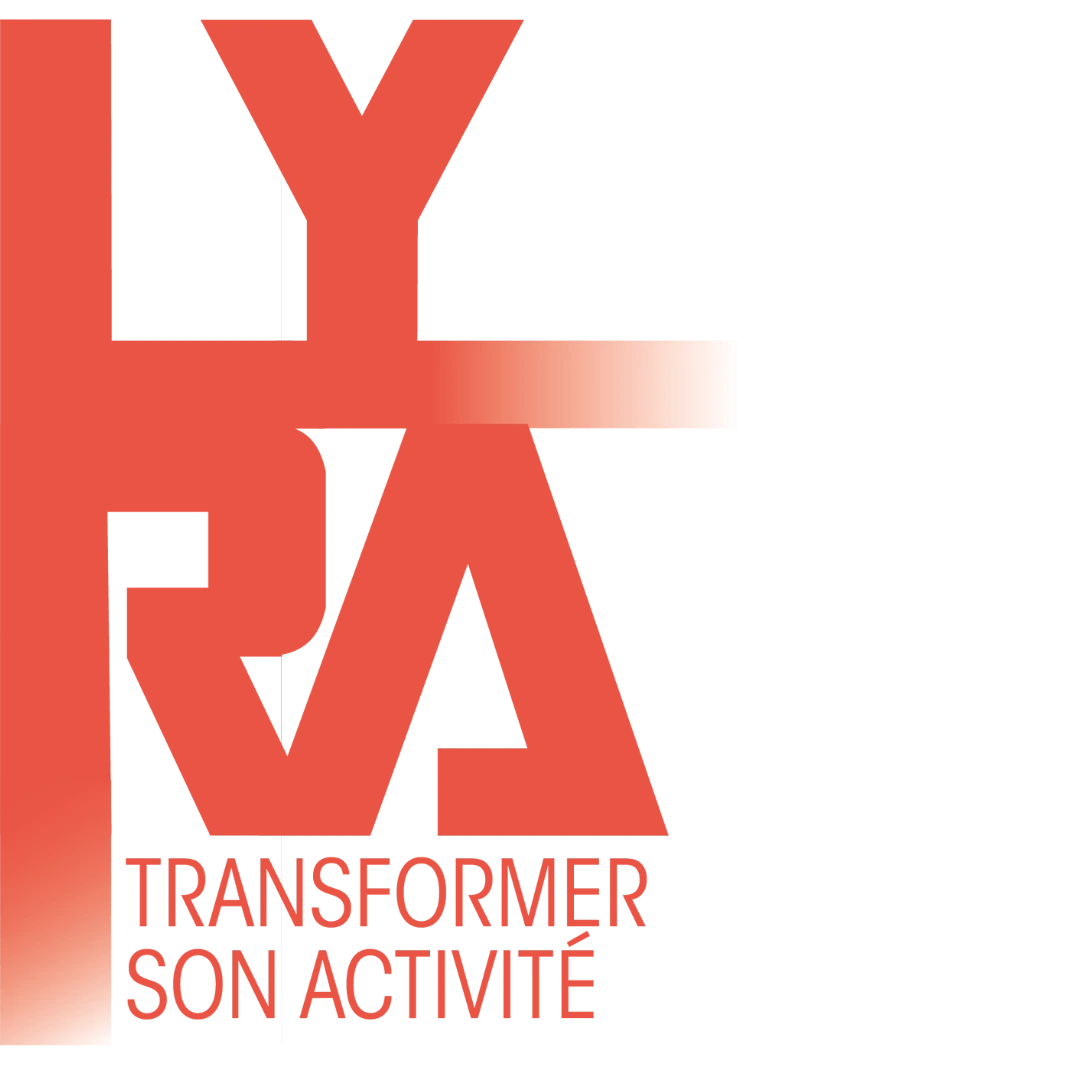 Logo LYRA en rouge - Horizon Transformer